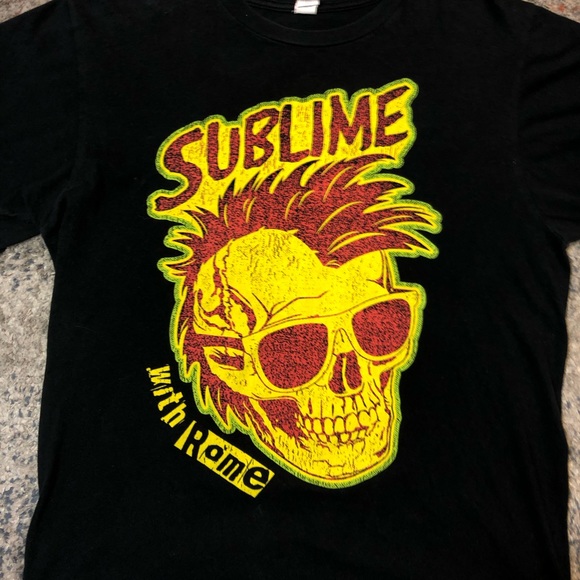 Vintage Y2K Sublime Concert Tour Band tee t-shirt - Picture 2 of 5